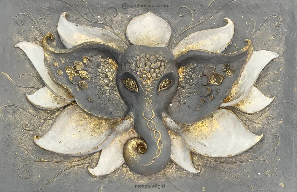 Gajamukha 3D Mural